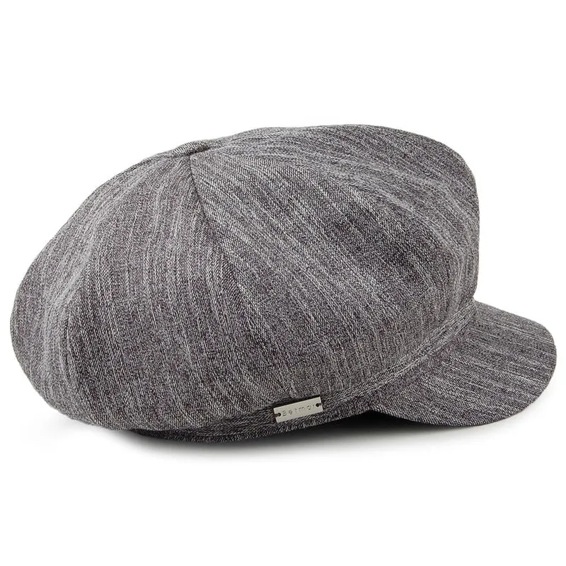 Casquette Gavroche Jocelyn noir-blanc BETMAR