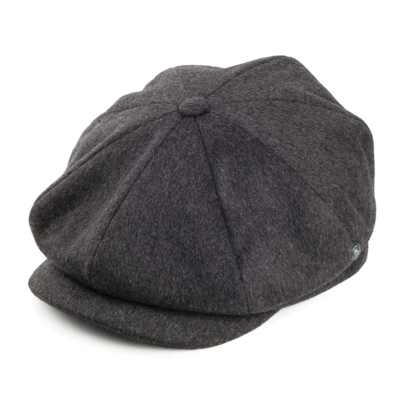 Casquette Gavroche En Laine Loden gris CITY SPORT