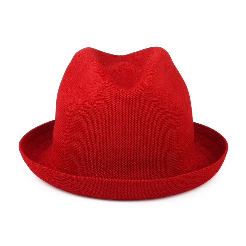 Chapeau Trilby Tropic Player Special écarlate KANGOL
