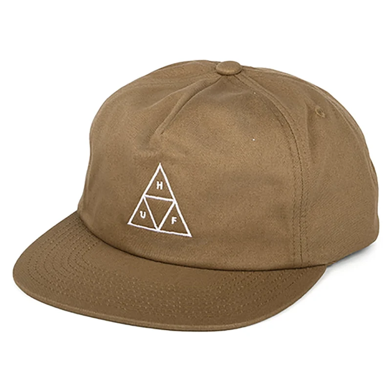 Casquette Snapback Non Structurée Triple Triangle toffee HUF