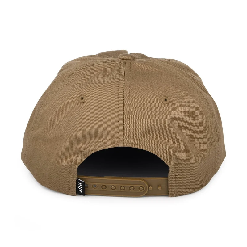 Casquette Snapback Non Structurée Triple Triangle toffee HUF