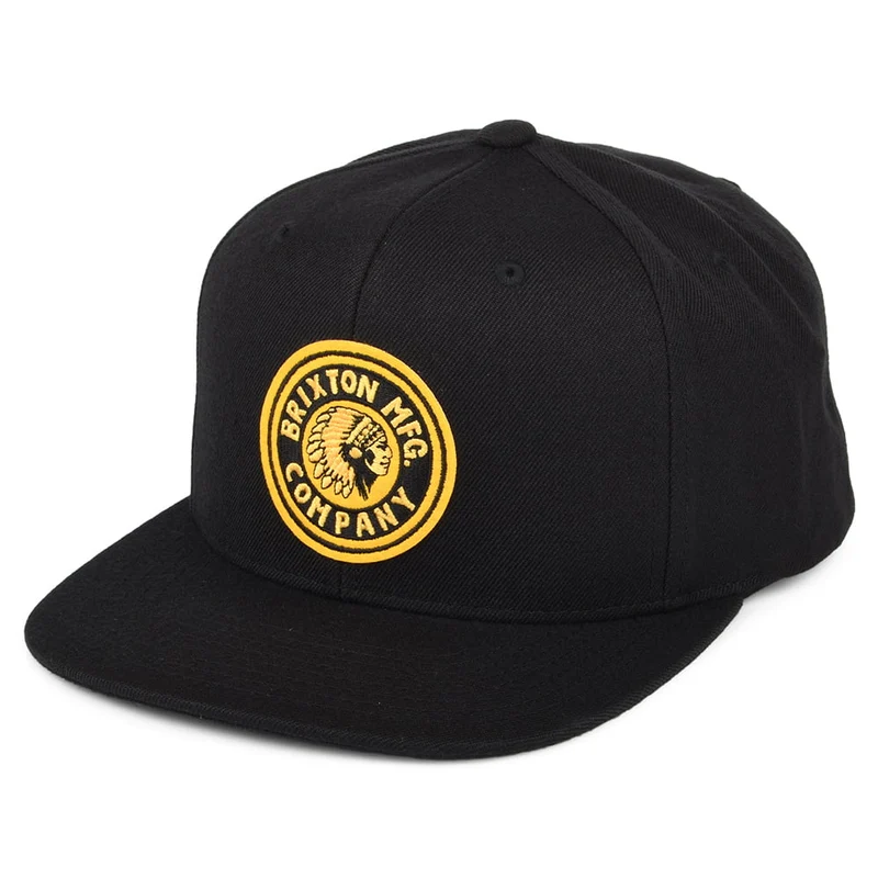 Casquette Snapback Rival MP noir-doré BRIXTON