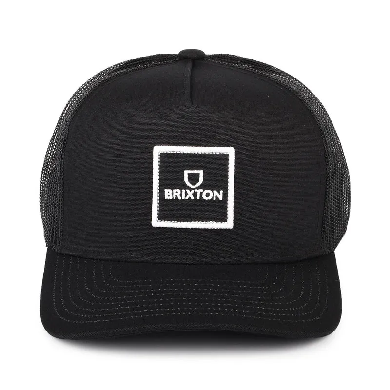 Casquette Trucker Alpha Block NetPlus MP noir BRIXTON