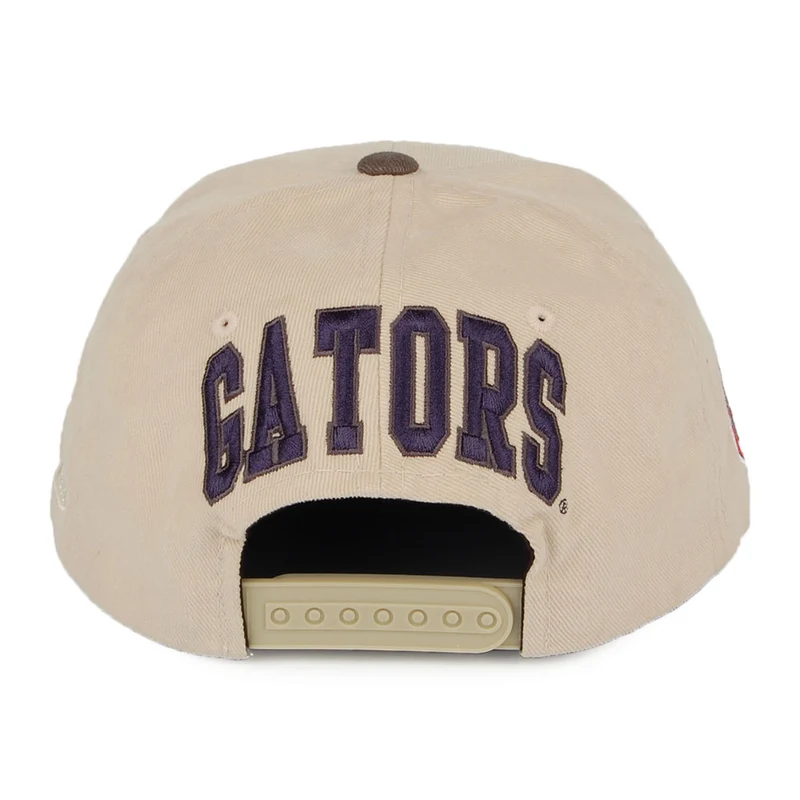 Casquette Snapback Blockhead Deadstock Florida Gators beige MITCHELL & NESS