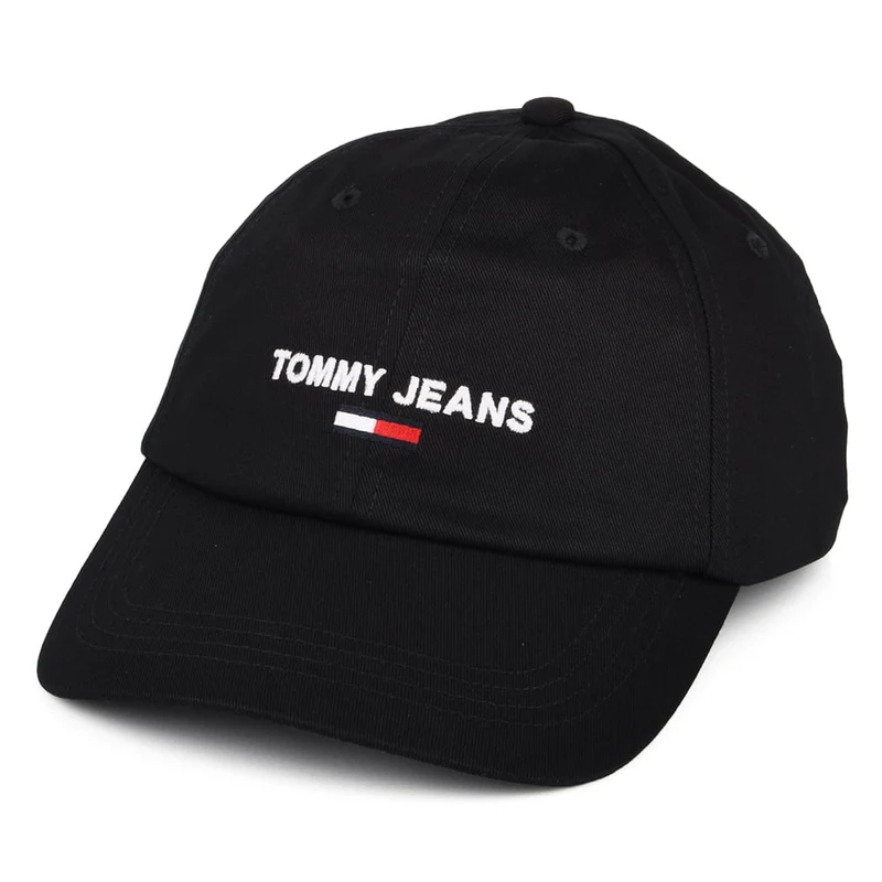 Casquette en Coton Bio TJM Sport noir TOMMY HILFIGER