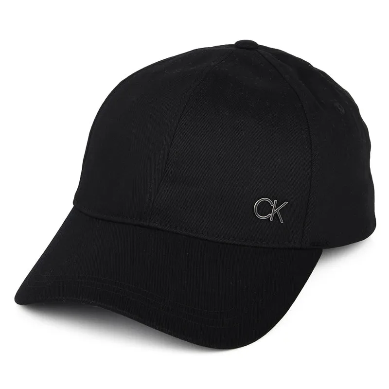 Casquette Metal CK Enamel noir CALVIN KLEIN