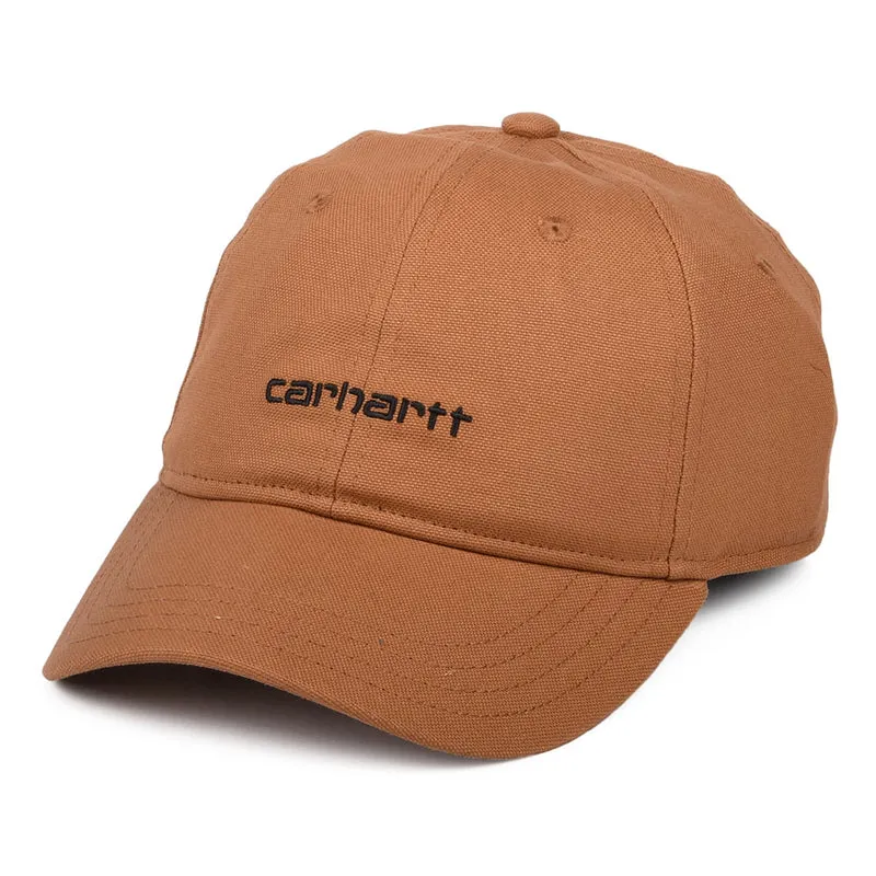 Casquette en Toile de Coton Script cannelle CARHARTT WIP