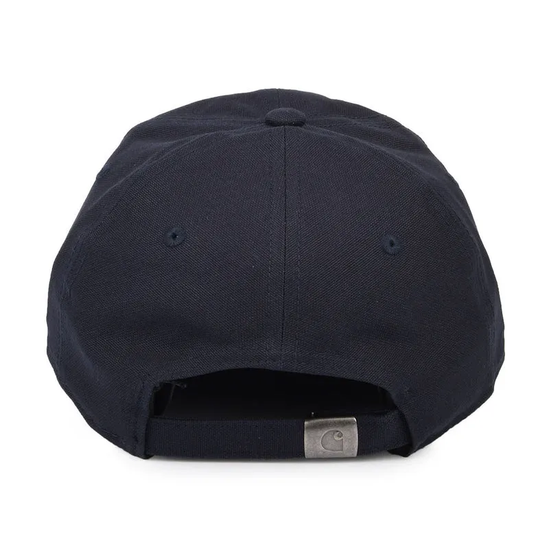 Casquette en Toile de Coton Script bleu marine foncé CARHARTT WIP