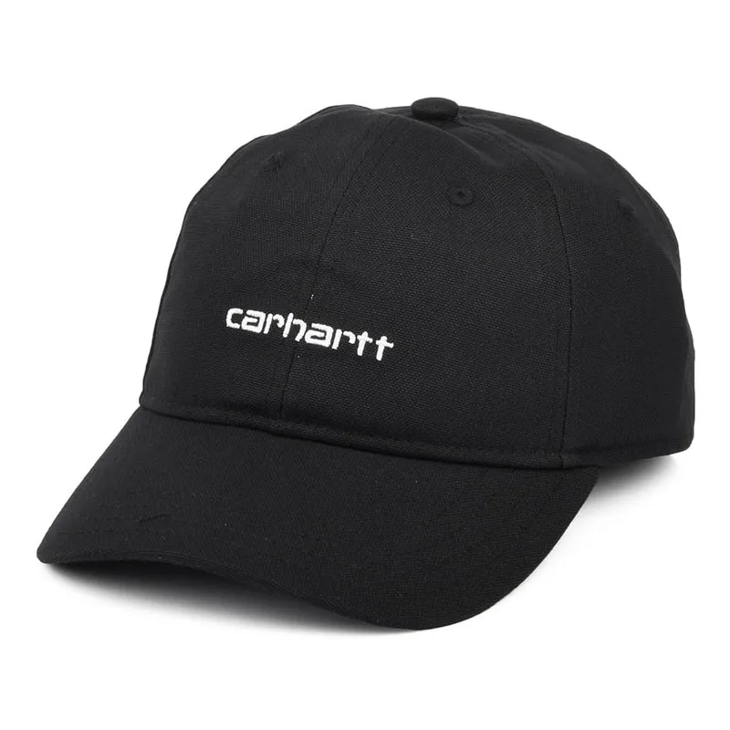 Casquette en Toile de Coton Script noir CARHARTT WIP