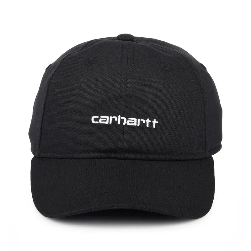 Casquette en Toile de Coton Script noir CARHARTT WIP