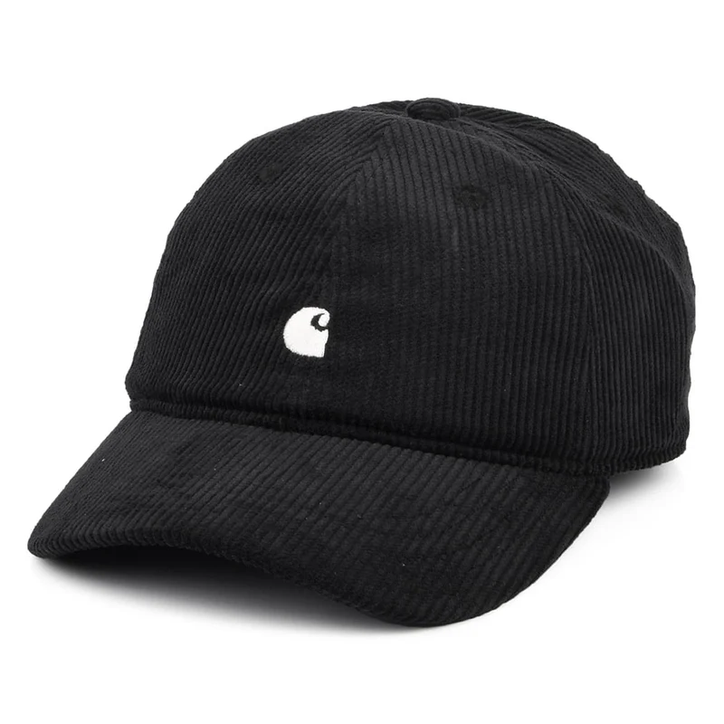 Casquette en Velours Côtelé Harlem noir CARHARTT WIP
