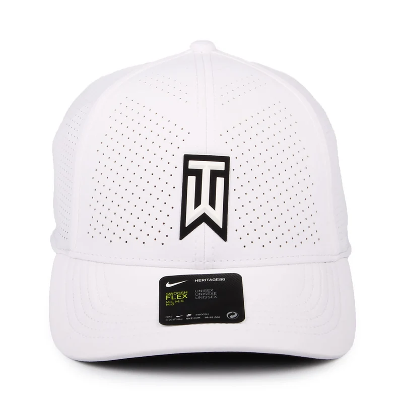 Casquette Perforée Tiger Woods Aerobill H86 blanc NIKE GOLF