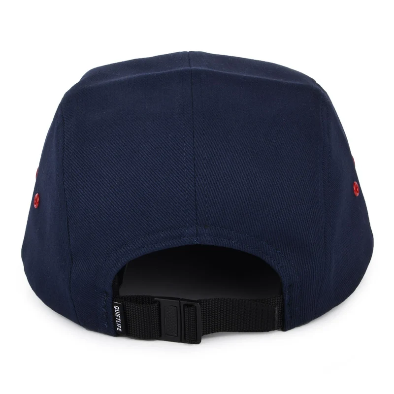 Casquette 5 Panel Traveller bleu marine THE QUIET LIFE