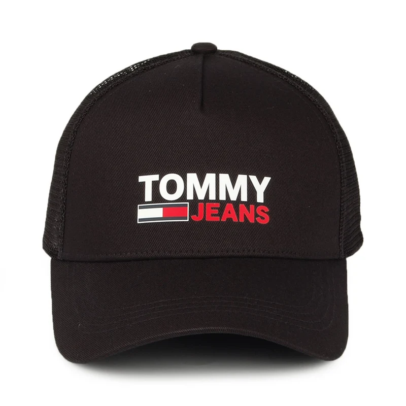 Casquette Trucker TJM Logo noir TOMMY HILFIGER