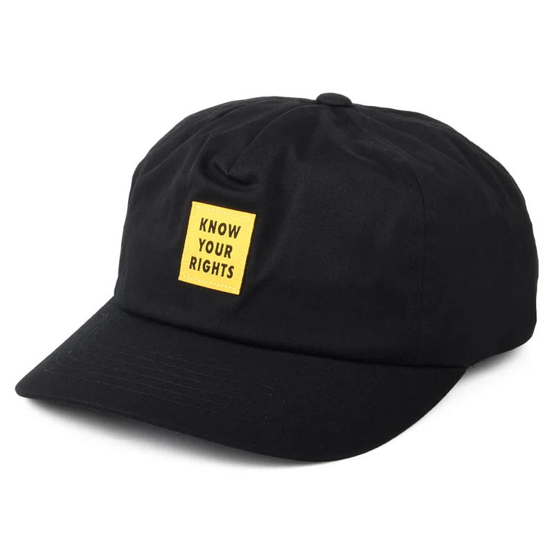 Casquette Low Profile Know Your Rights Joe Strummer noir BRIXTON