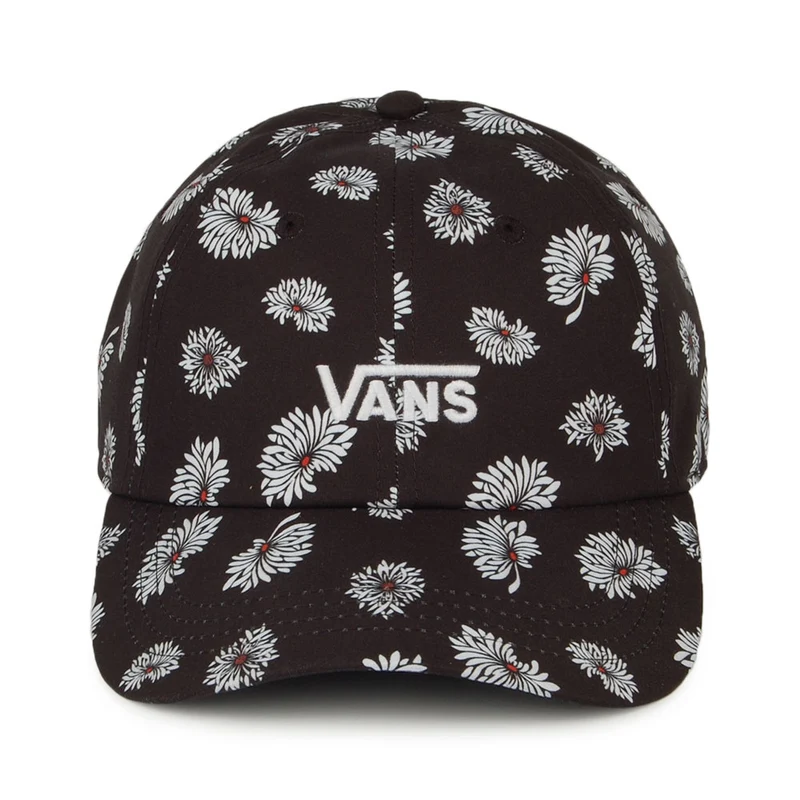 Casquette Imprimé Marguerites Court Side noir-blanc VANS