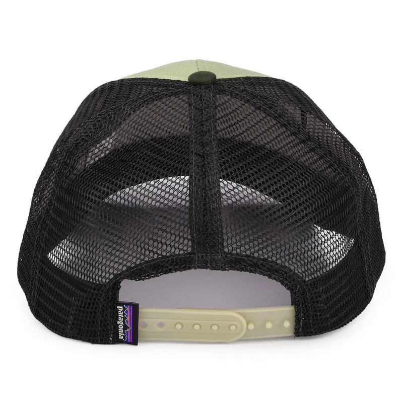 Casquette Trucker en Coton Bio LoPro P-6 Logo khaki PATAGONIA