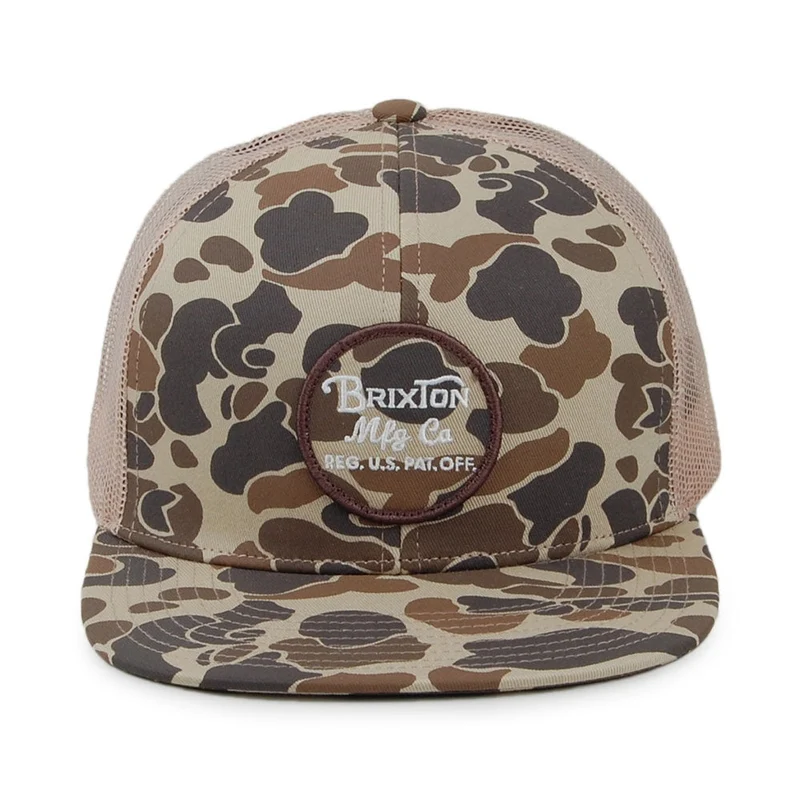 Casquette Trucker Wheeler Mesh camouflage BRIXTON