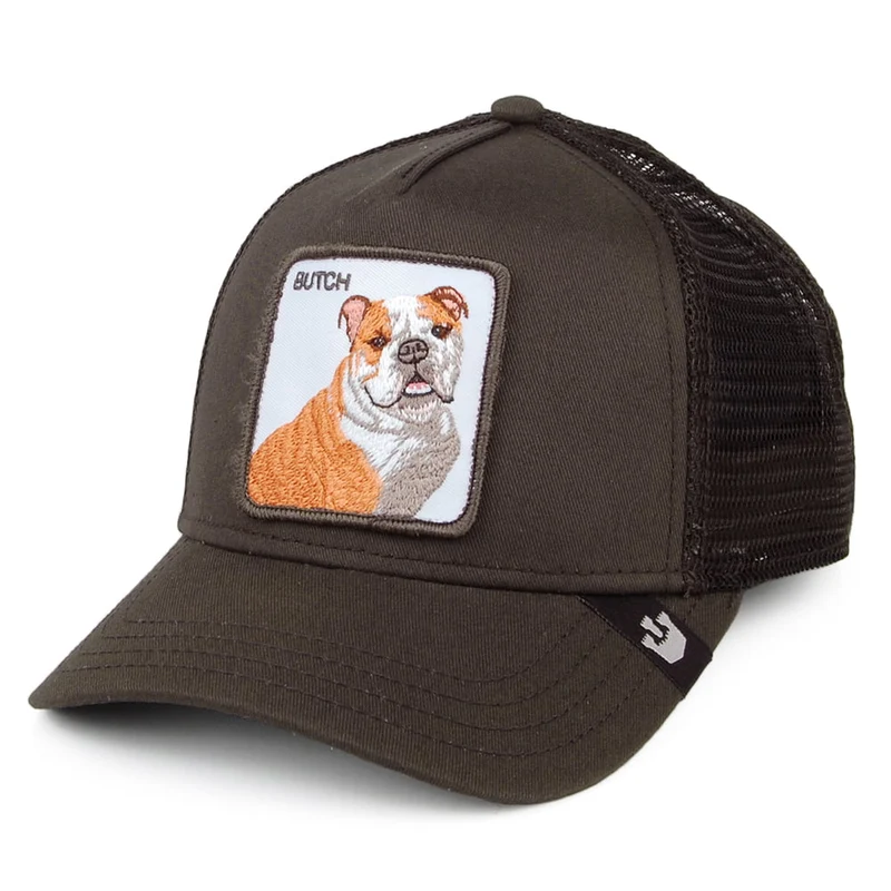 Casquette Trucker Butch noir délavé GOORIN
