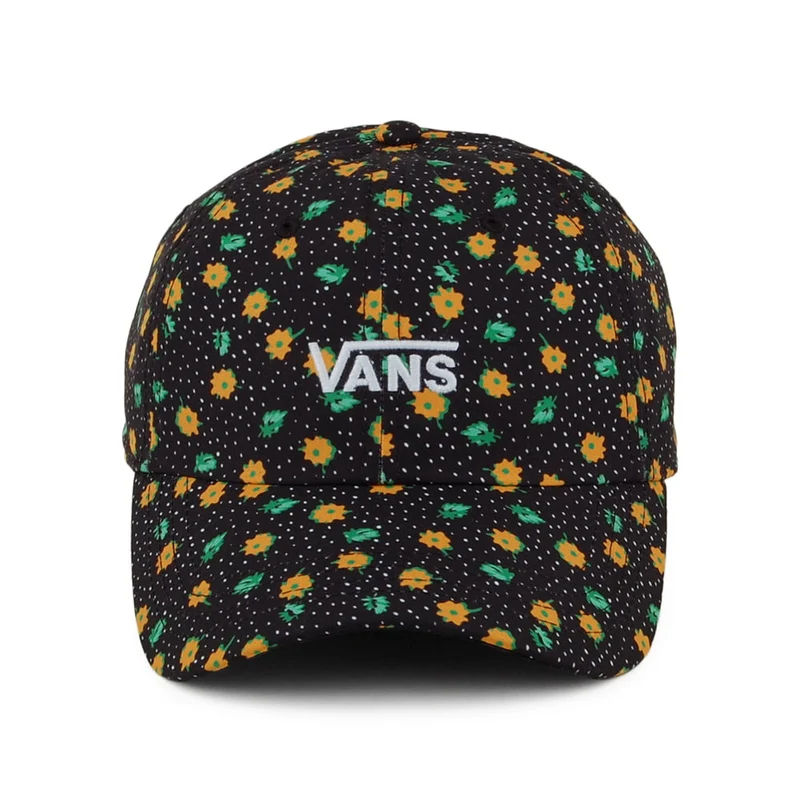 Casquette Court Side Polka Ditsy noir-orange VANS
