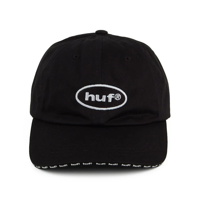 Casquette à Visière Incurvée Ellis noir HUF