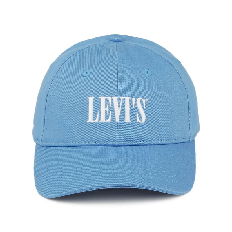 Casquette en Coton Serif Logo bleu LEVI'S
