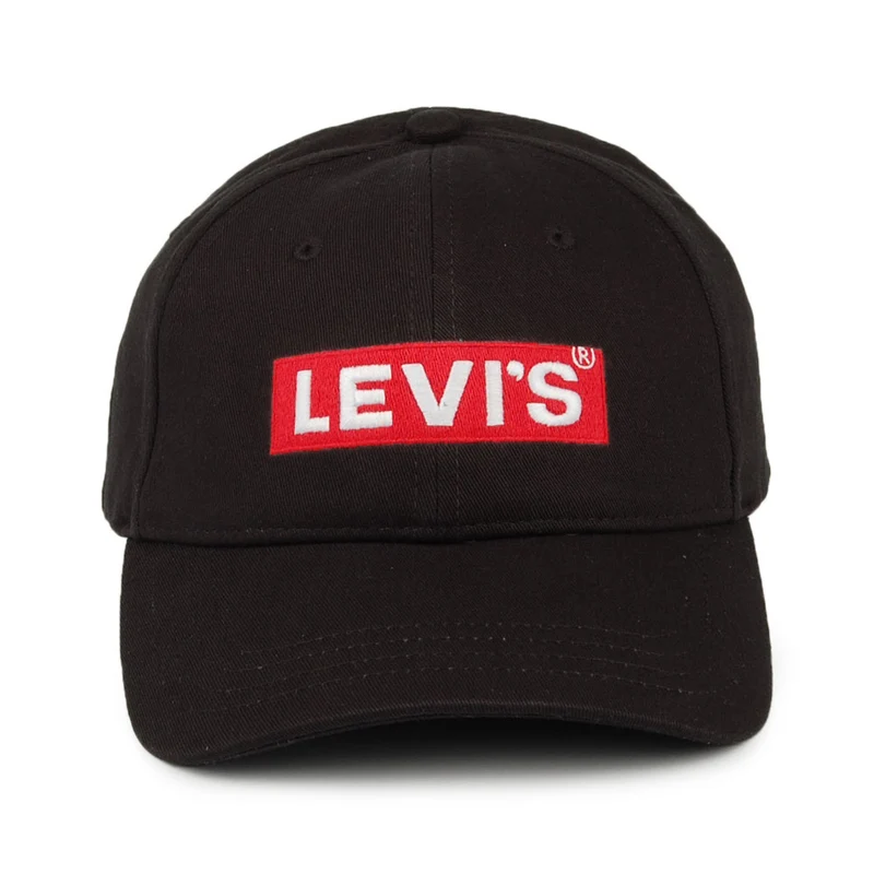 Casquette Box Tab noir LEVI'S
