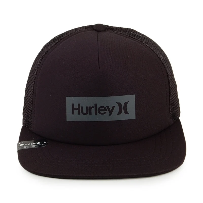 Casquette Trucker One & Only Square noir HURLEY
