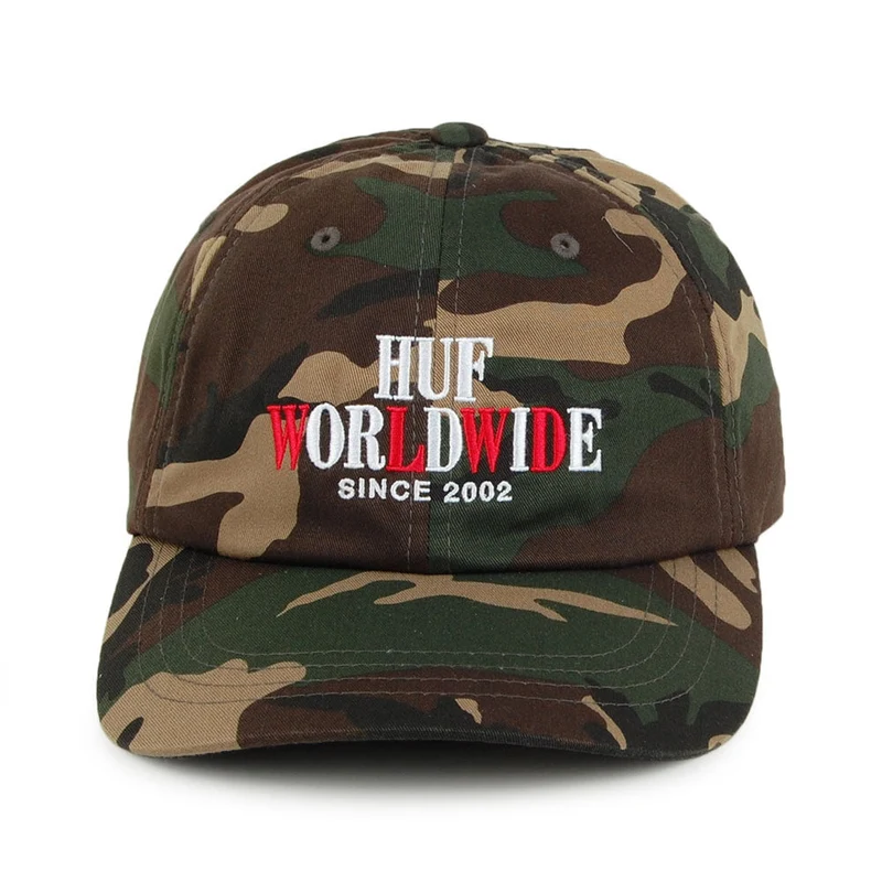 Casquette à Visière Incurvée Huf Or Die camouflage HUF