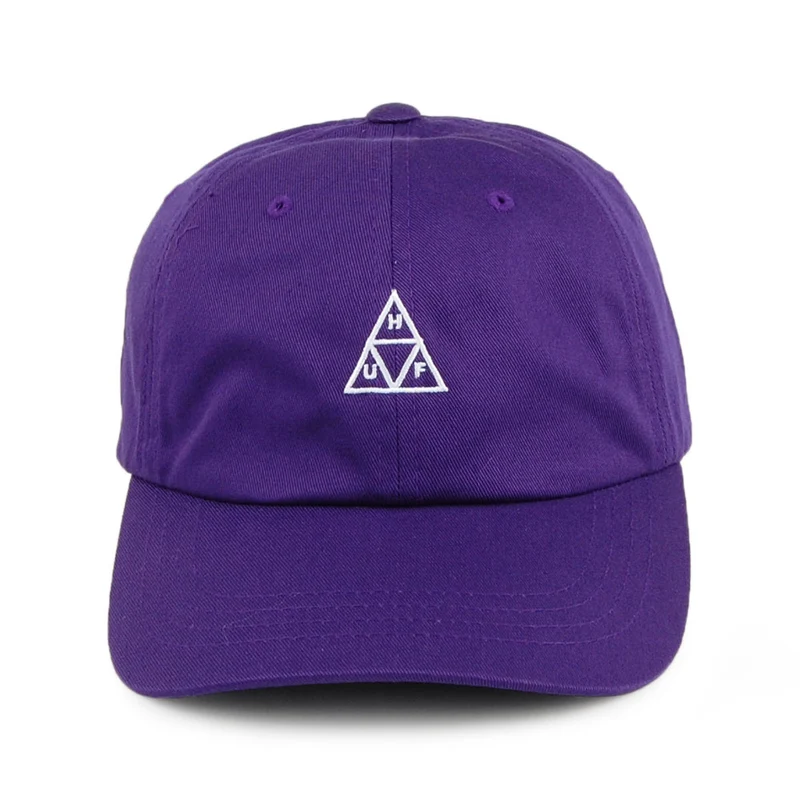 Casquette à Visière Incurvée Triple Triangle violet HUF