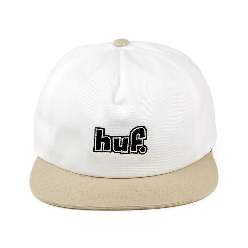Casquette Strapback en Coton 1993 Logo blanc HUF