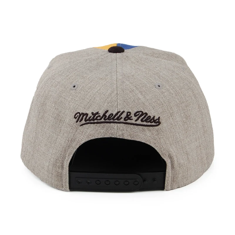 Casquette Snapback Equip Golden State Warriors gris MITCHELL & NESS