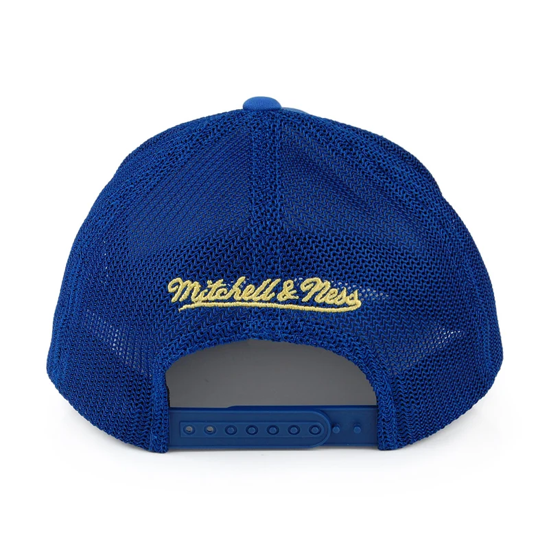 Casquette Trucker Vintage Jersey Golden State Warriors bleu MITCHELL & NESS