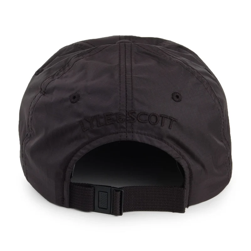 Casquette en Nylon Ripstop noir LYLE & SCOTT