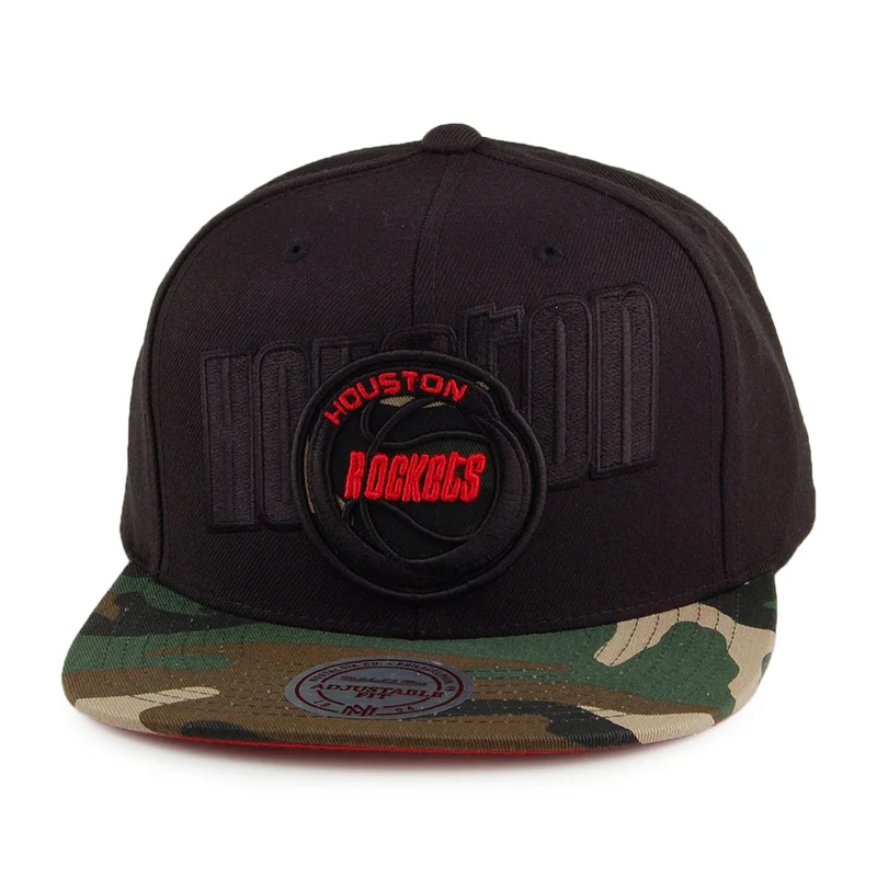 Casquette Snapback Blind Houston Rockets noir-camouflage MITCHELL & NESS