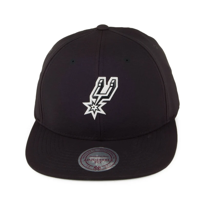 Casquette Check Strapback San Antonio Spurs noir MITCHELL & NESS