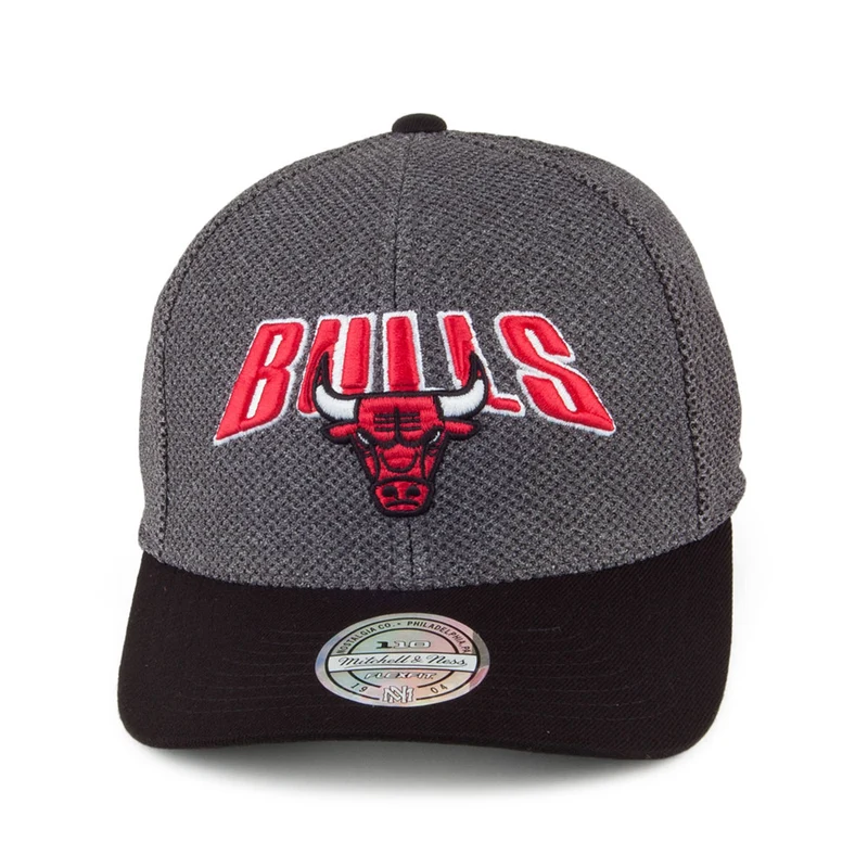 Casquette Snapback Flashback 110 Chicago Bulls gris-noir MITCHELL & NESS