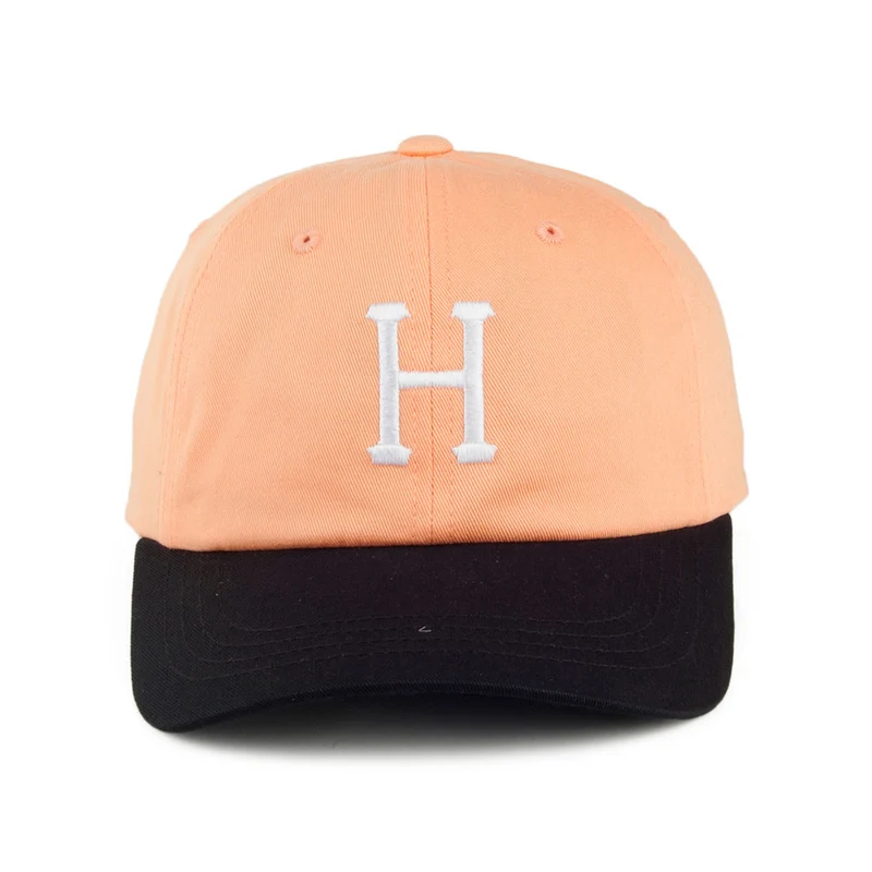 Casquette à Visière Incurvée Classic H pêche HUF