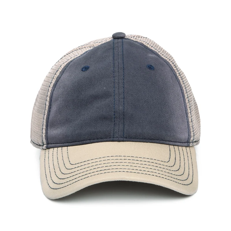 Casquette Trucker en Coton bleu marine DORFMAN PACIFIC