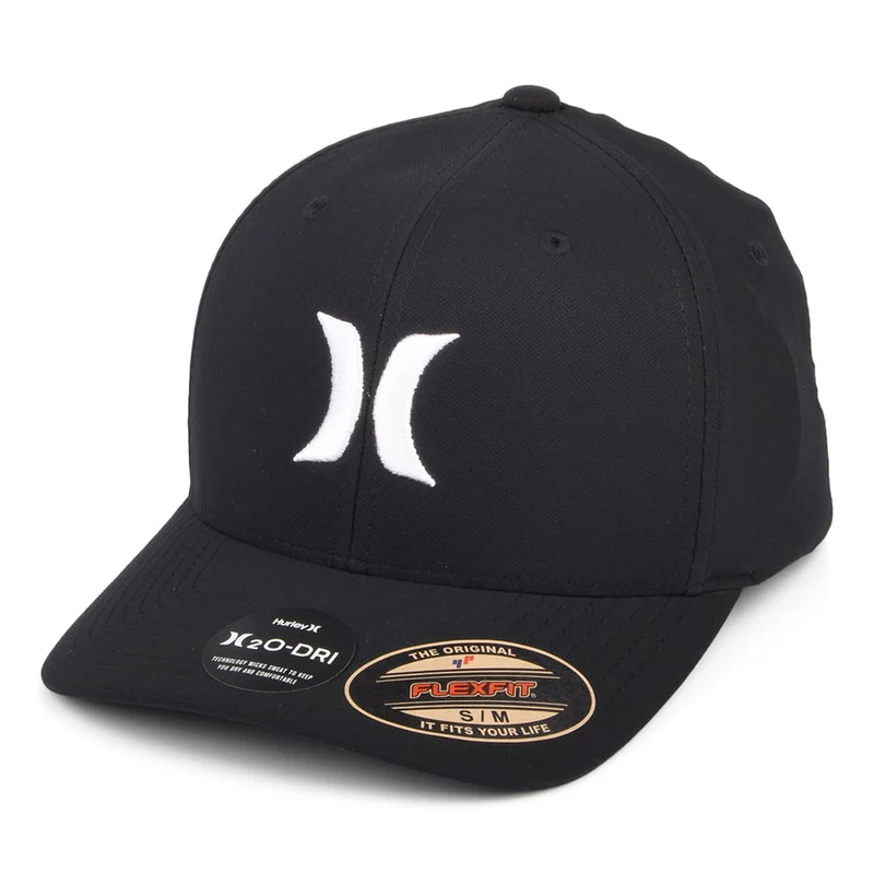 Casquette Flexfit H2O-Dri One & Only noir-blanc HURLEY