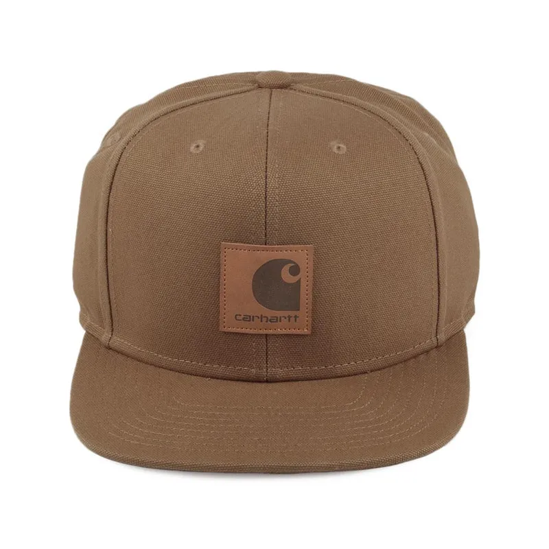 Casquette Snapback Logo marron CARHARTT WIP
