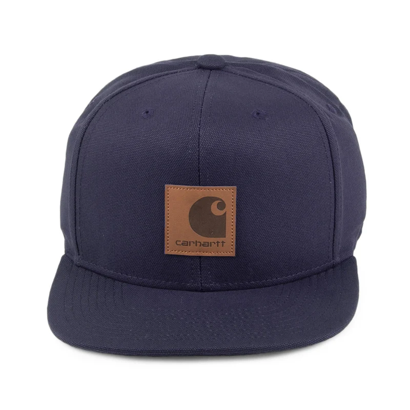 Casquette Snapback Logo bleu marine CARHARTT WIP