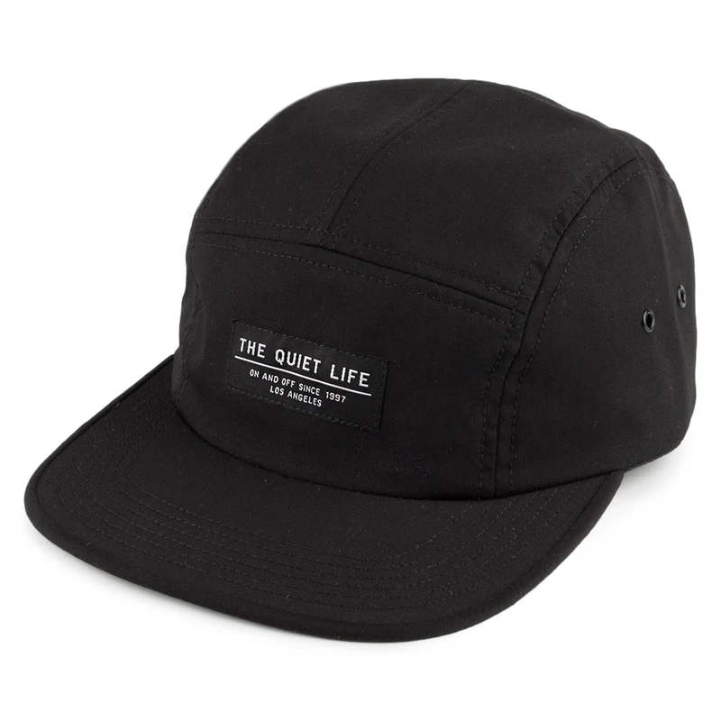 Casquette 5 Panel Foundation noir THE QUIET LIFE