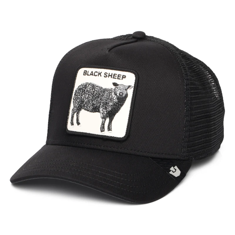 Casquette Trucker Black Sheep noir GOORIN
