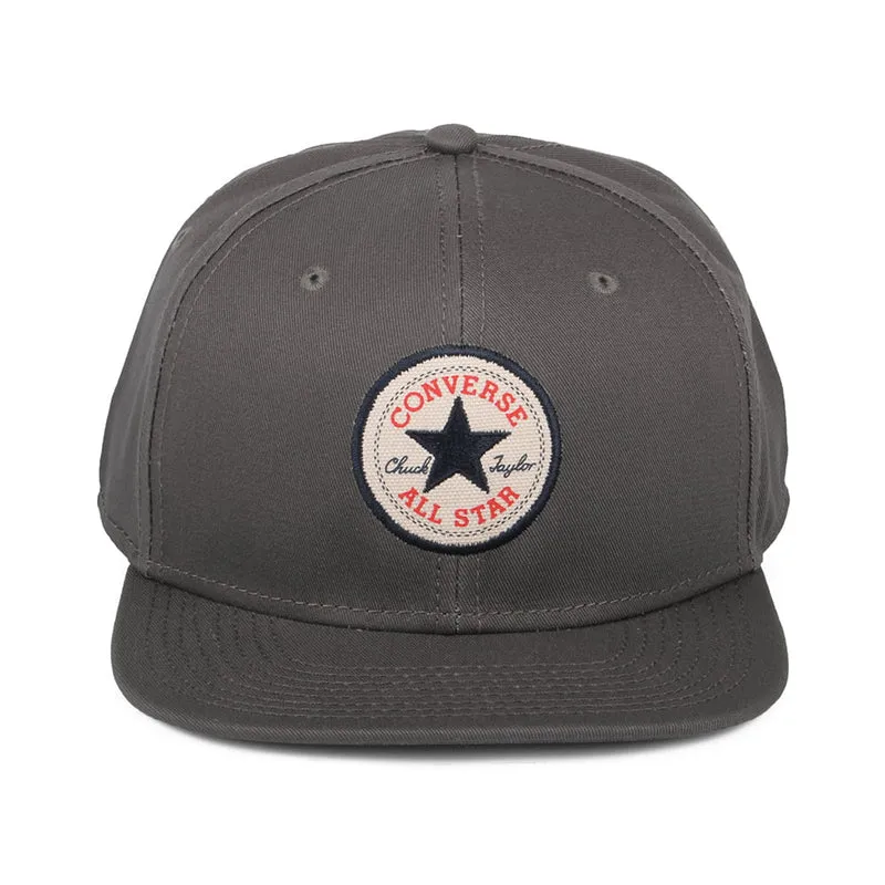 Casquette Snapback en Coton Sergé Core anthracite CONVERSE