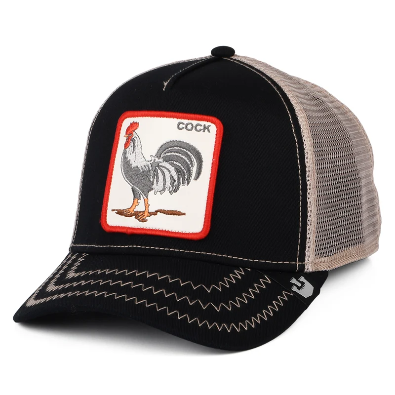 Casquette Trucker Cock noir GOORIN