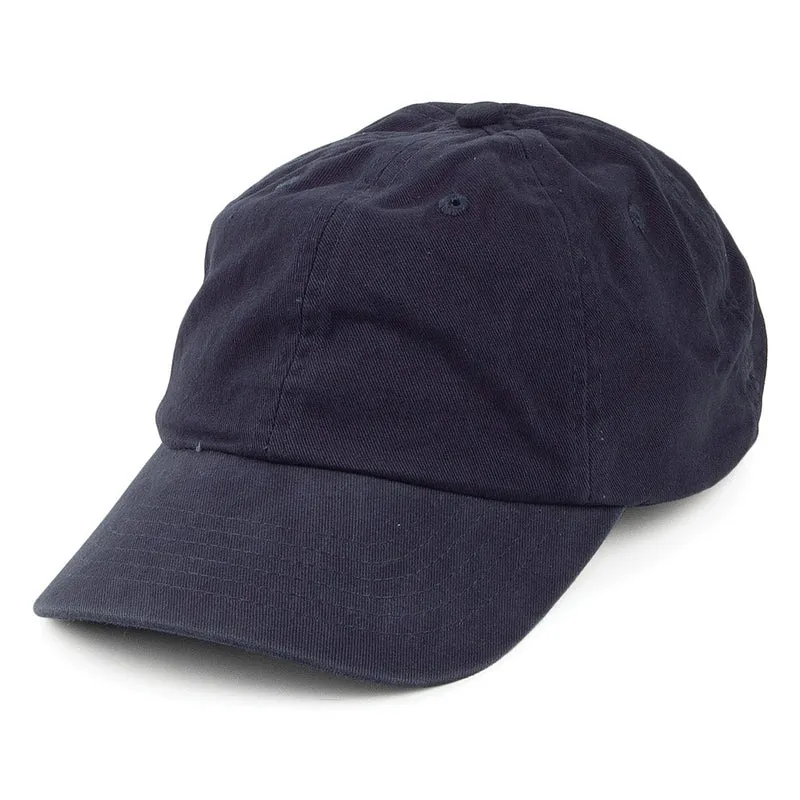 Casquette en Coton Délavé bleu marine
