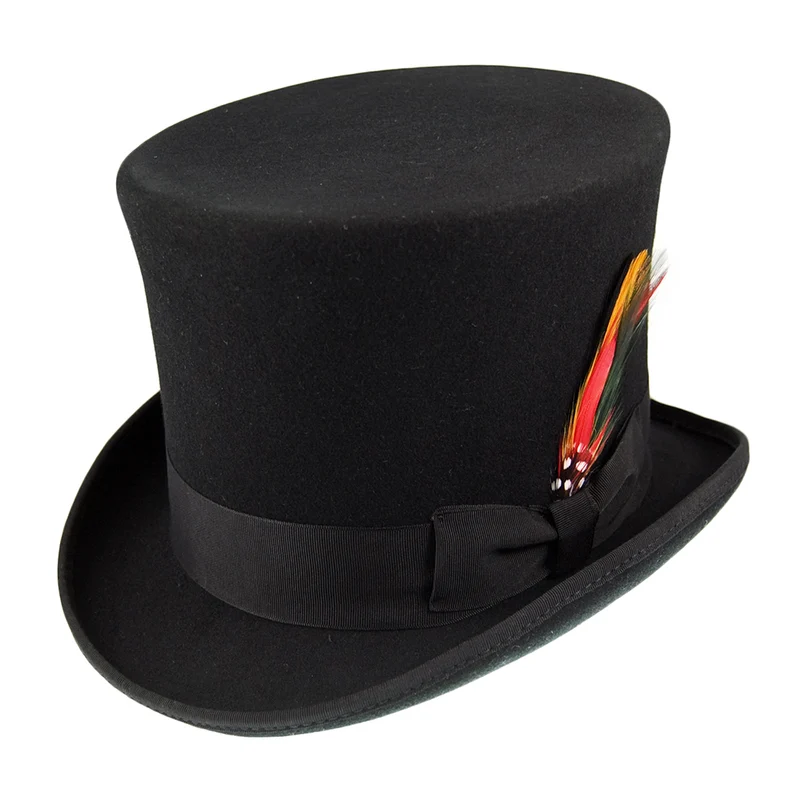 Chapeau Haut de Forme Victorien noir JAXON & JAMES