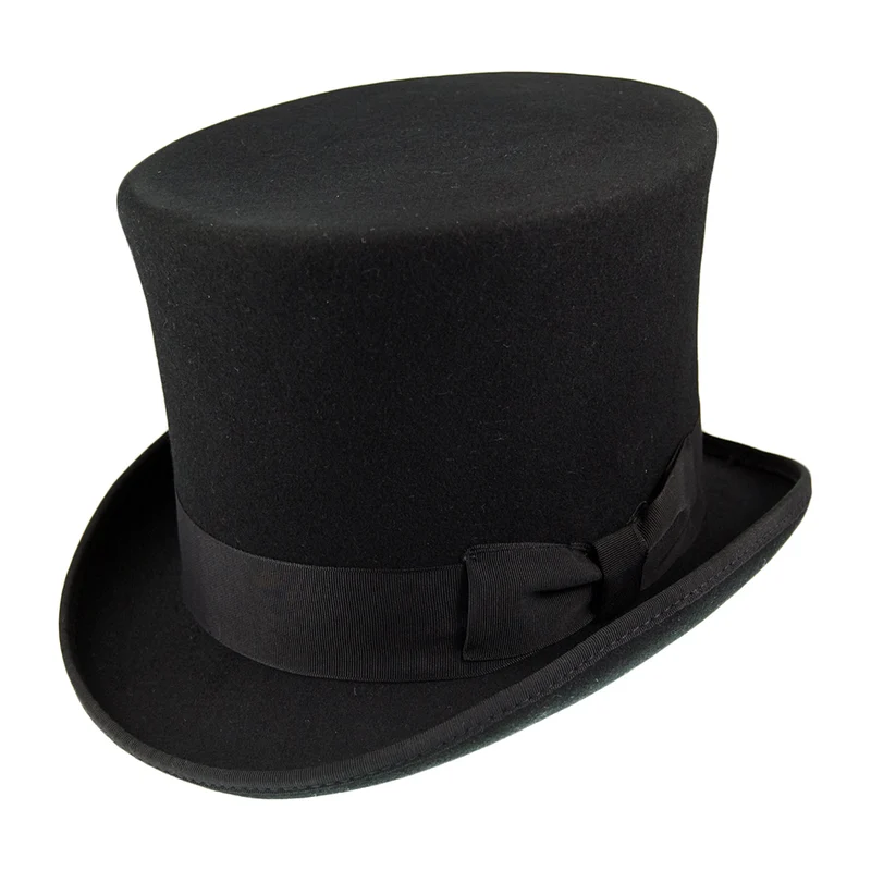 Chapeau Haut de Forme Victorien noir JAXON & JAMES