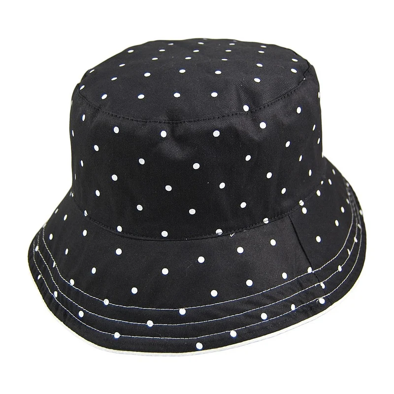 Chapeau Bob Réversible en Vinyle Luciella noir SCALA